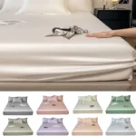 3pcs Set 100% Bamboo Mattress Protector Mattress