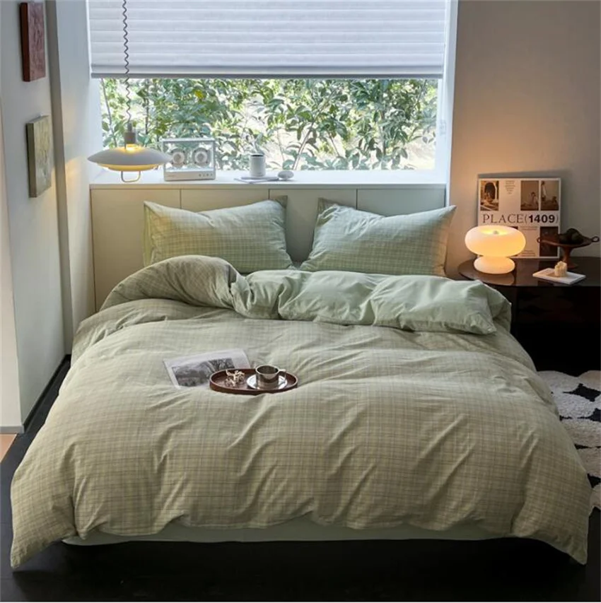 Blend-Linen-Cotton-Bedding-Set-Ins-Plaid-Duvet-Cover-Flat-Sheet-Pillowcase-White-Black-Doublr-Queen-3.webp